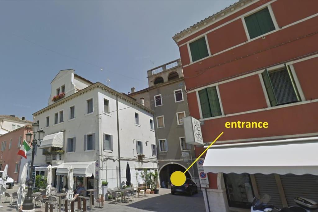 Apartment With Terrace In Chioggia'S Main Square 外观 照片