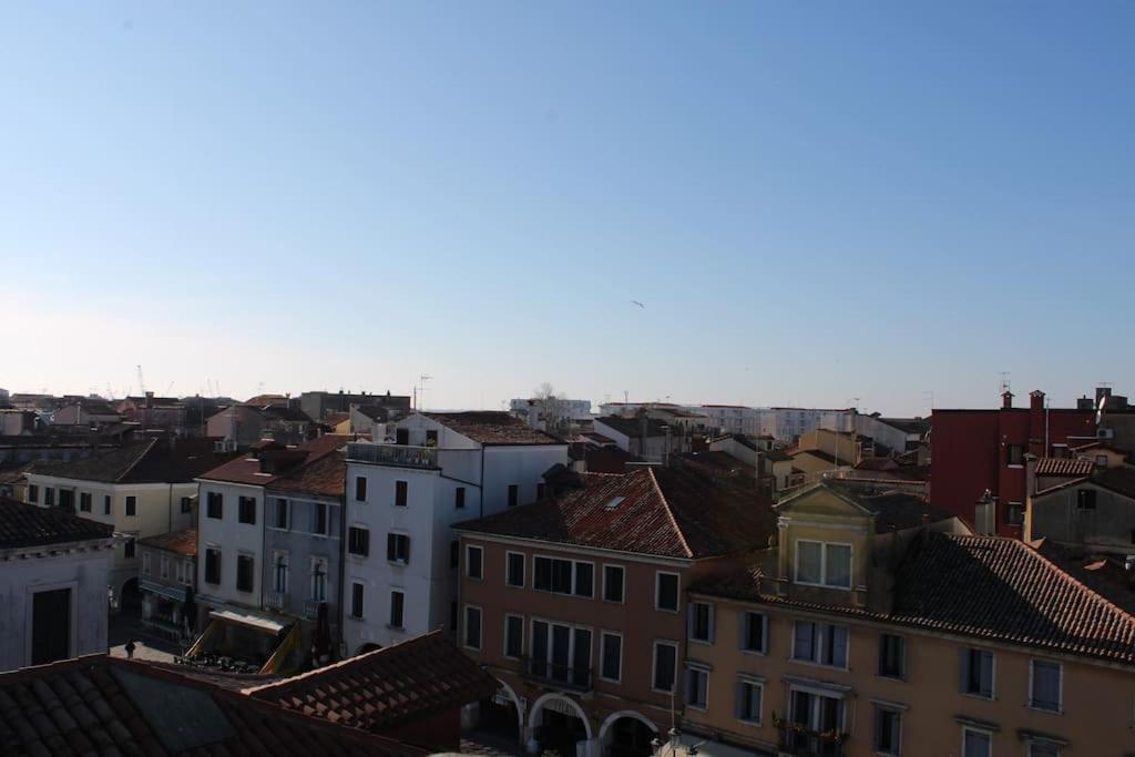 Apartment With Terrace In Chioggia'S Main Square 外观 照片